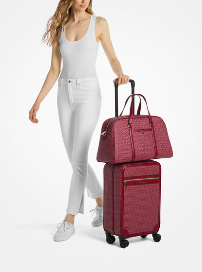 Jet Set Travel Extra-Large Signature Logo Weekender Bag Cherry Cherry