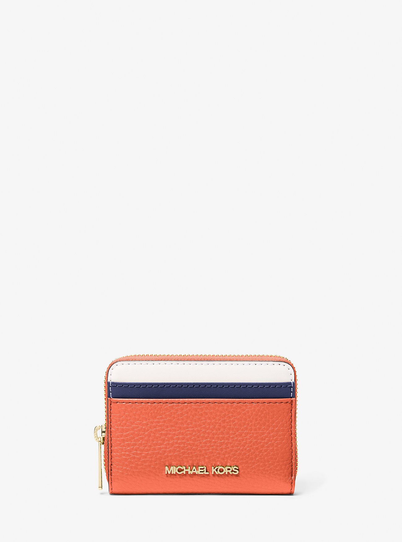 Jet Set Travel Medium Color-Block Wallet Red Clay Mlt Red Clay Mlt