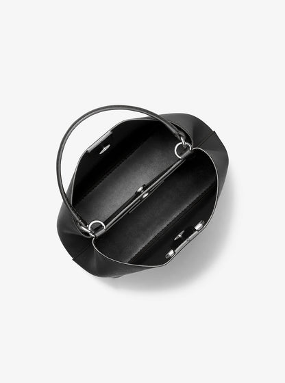 Pratt Small Convertible Shoulder Bag Black Black