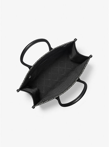 Mirella Medium Ombr Logo Tote Bag Black