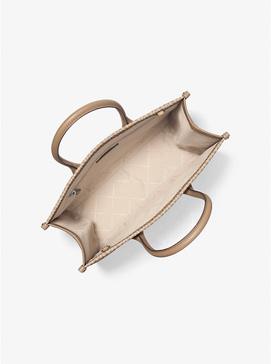 Mirella Medium Ombr Logo Tote Bag Husk