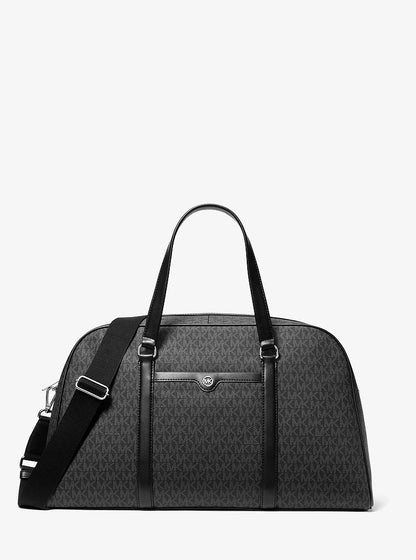 Jet Set Travel Extra-Large Signature Logo Weekender Bag Black Black