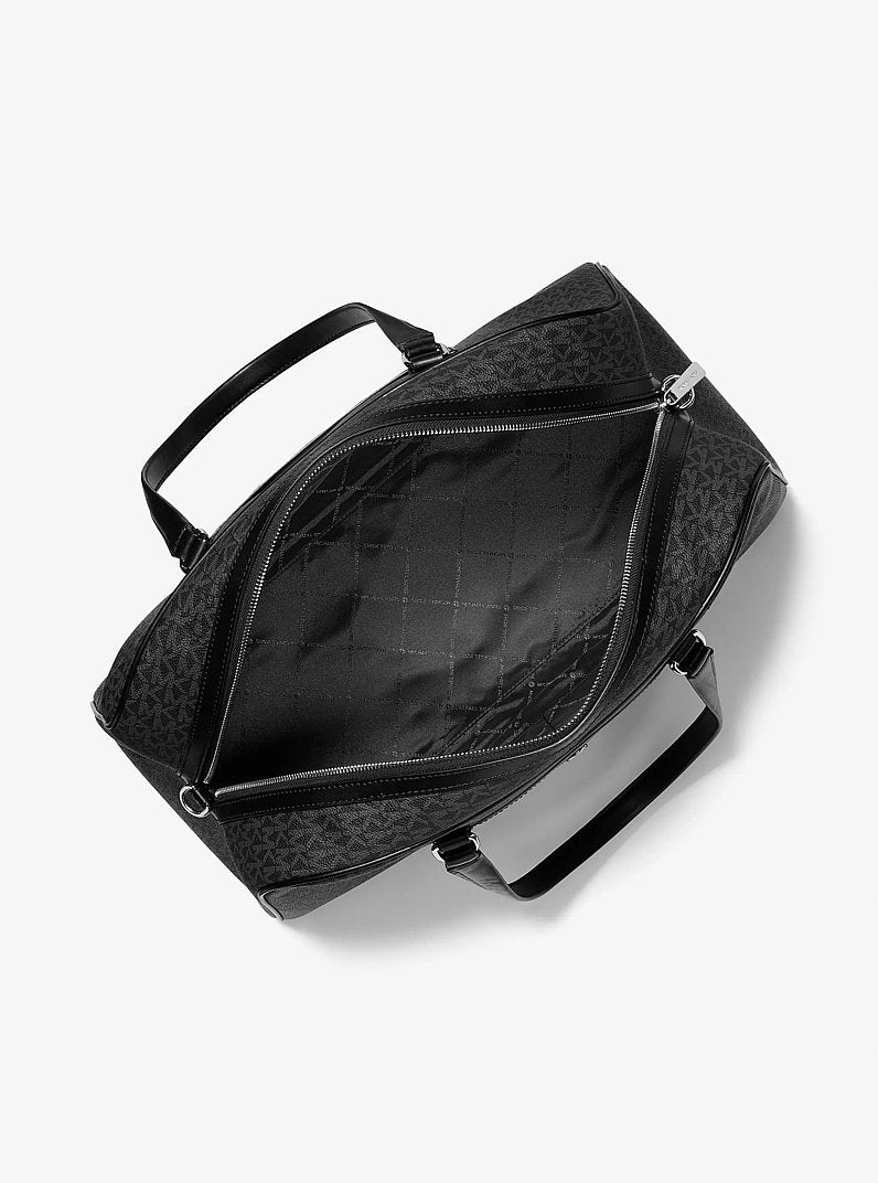 Jet Set Travel Extra-Large Signature Logo Weekender Bag Black Black