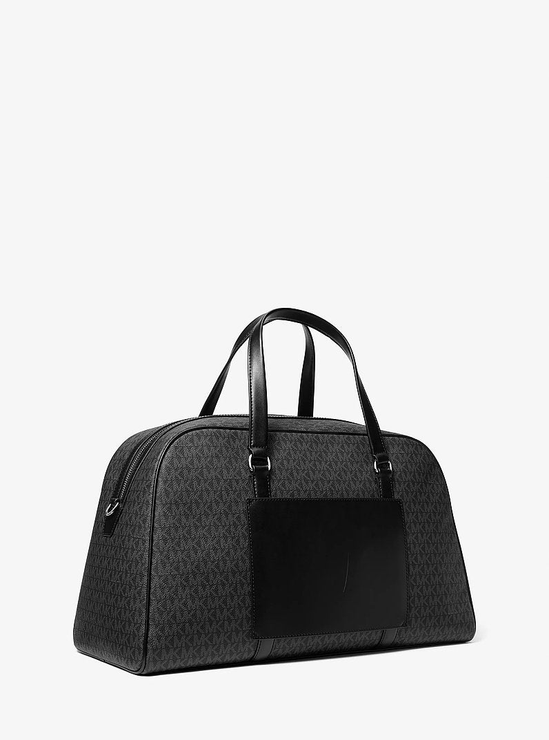 Jet Set Travel Extra-Large Signature Logo Weekender Bag Black Black