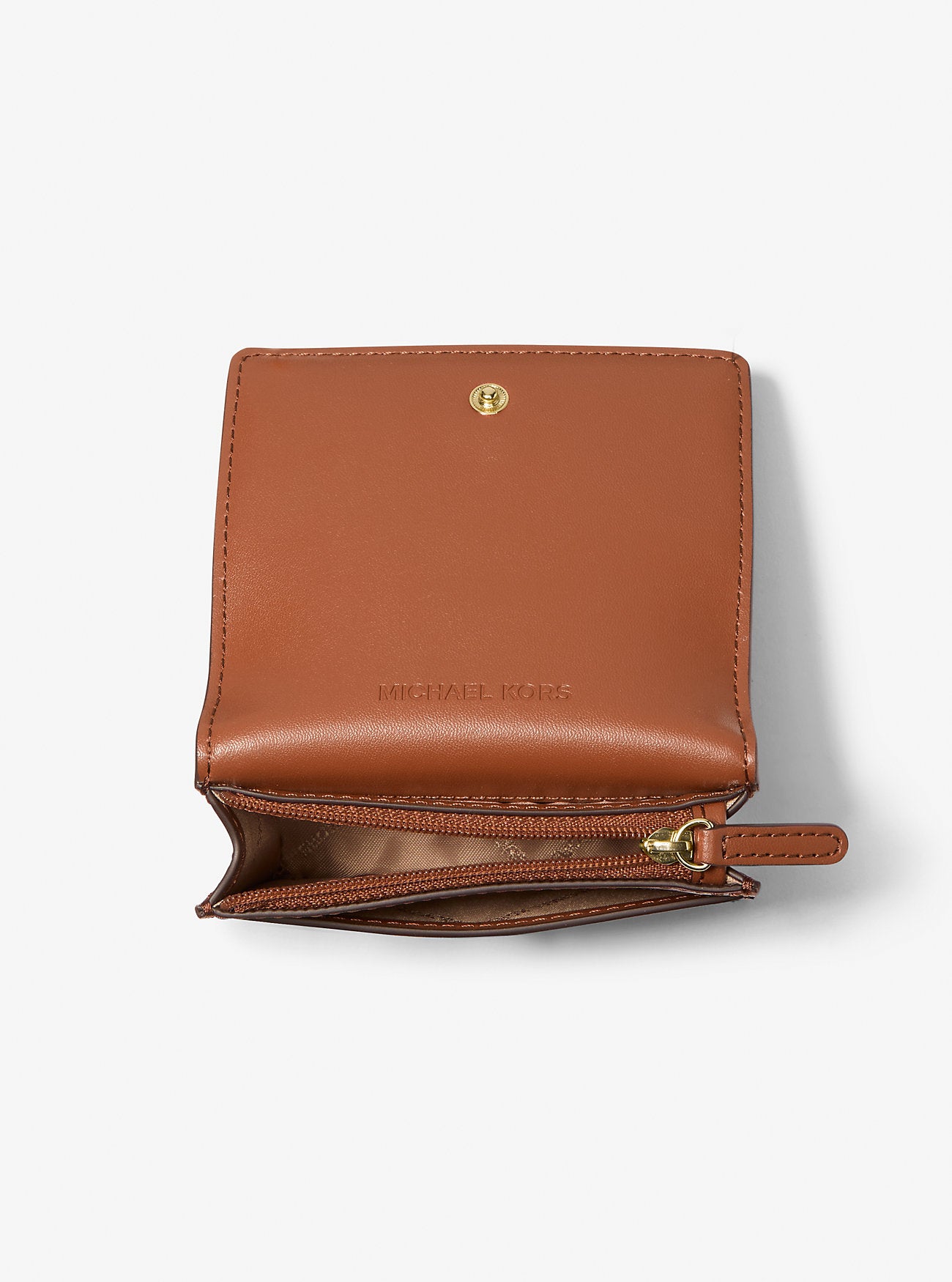 Carson Small Pebbled Leather Wallet Luggage Luggage