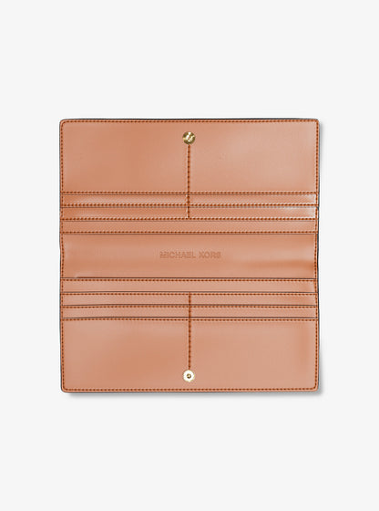 Carson Large Signature Logo Wallet Brown Brown