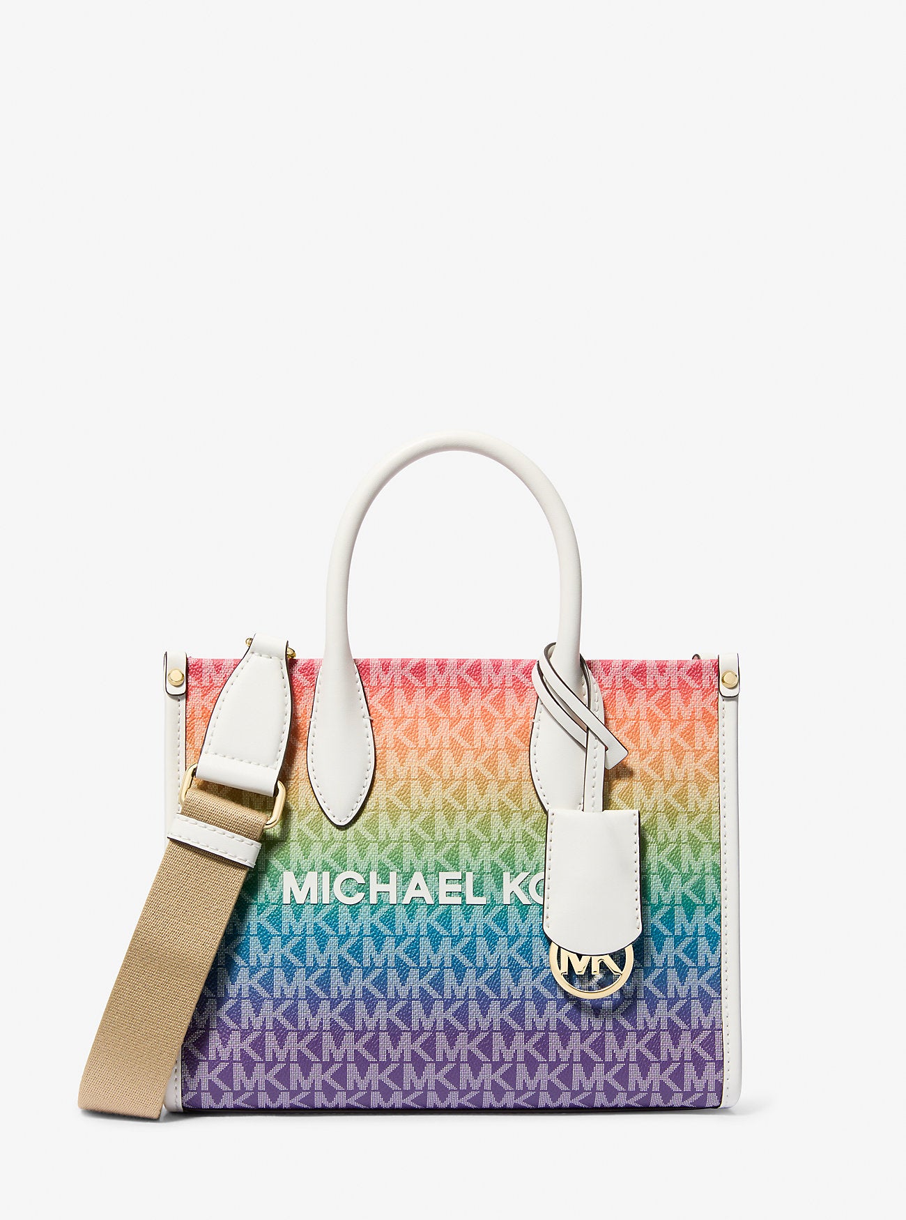 Mirella Small Rainbow Signature Logo Crossbody Bag Rainbow Rainbow