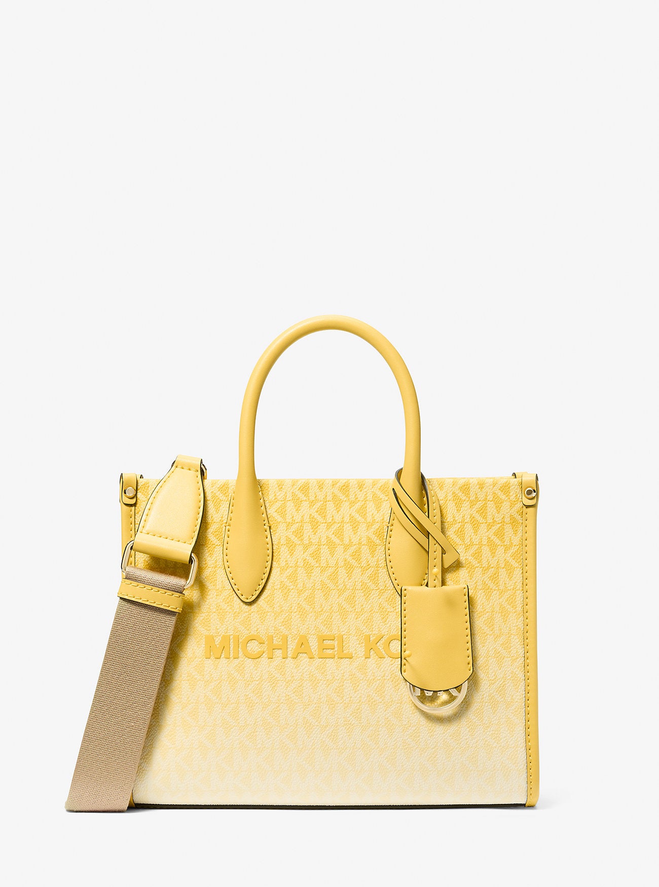 Mirella Small Ombre Signature Logo Crossbody Bag Daisy Yellow Daisy Yellow