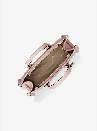 Mirella Small Ombr Signature Logo Crossbody Bag Powder Blush