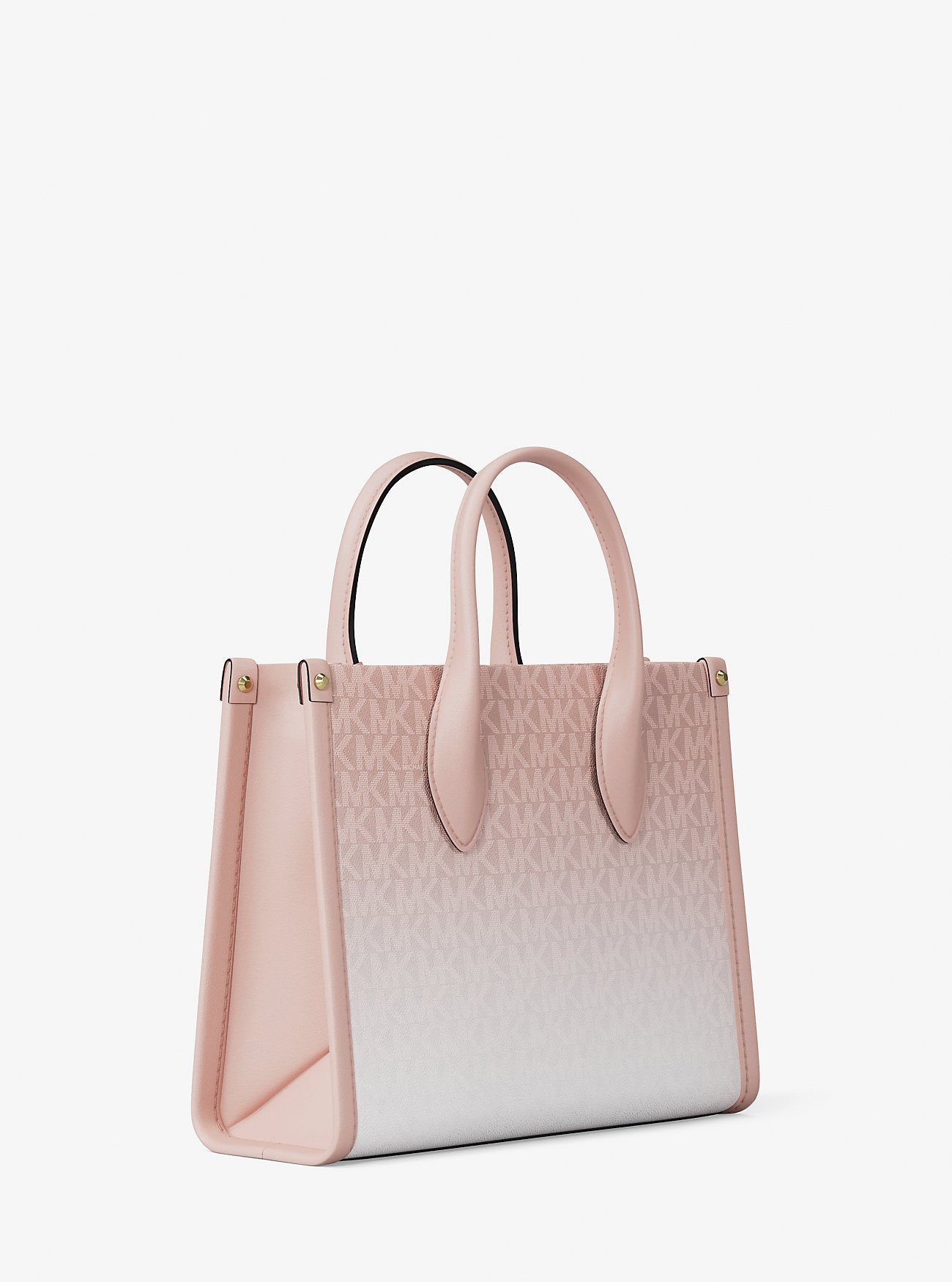Mirella Small Ombre Signature Logo Crossbody Bag Powder Blush Powder Blush