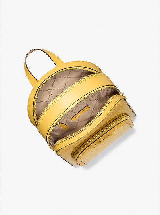 Jaycee Medium Ombr Signature Logo Backpack Daisy Yellow