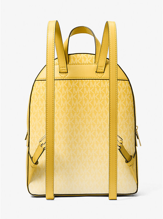 Jaycee Medium Ombr Signature Logo Backpack Daisy Yellow