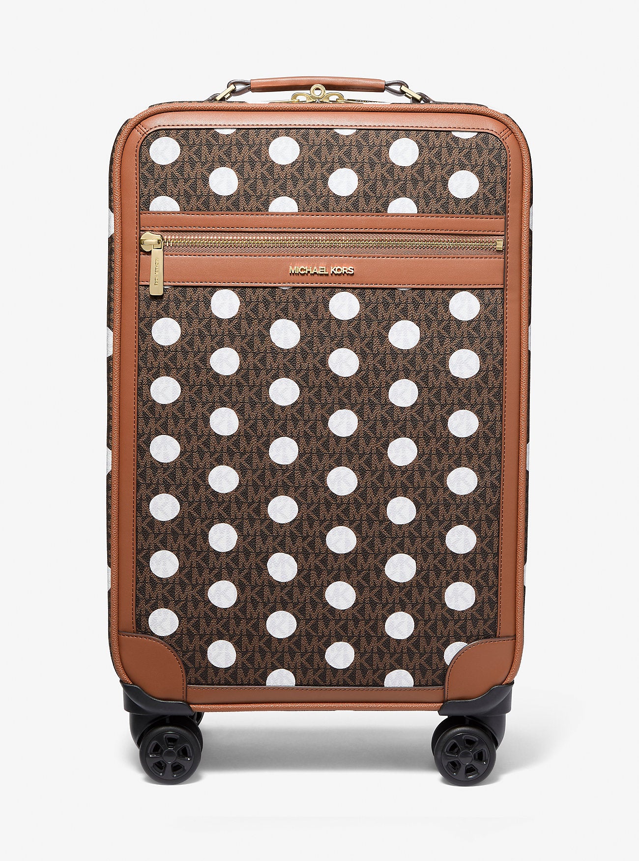 Small Polka Dot Signature Logo Suitcase Luggage Luggage