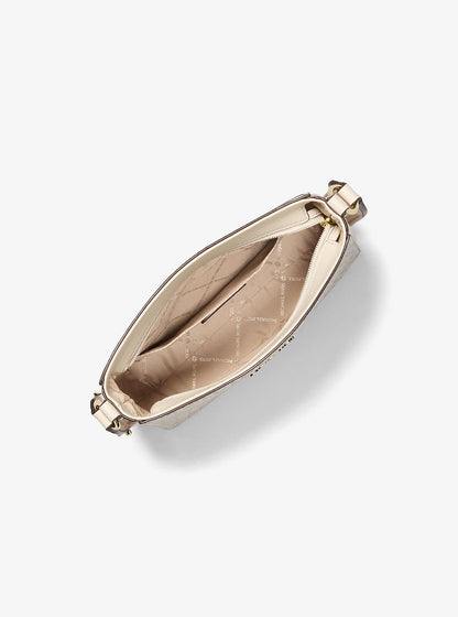 Jet Set Travel Small Signature Logo Messenger Bag Lt Crm Multi Lt Crm Multi