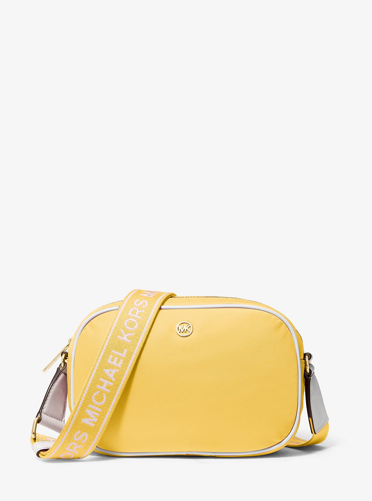 Jet Set Medium Nylon Camera Crossbody Bag Daisy Yellow Daisy Yellow