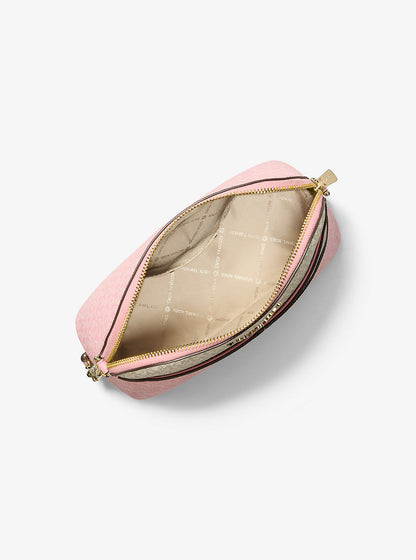 Jet Set Travel Medium Color-Block Signature Logo Crossbody Bag Crntion Mlti Crntion Mlti