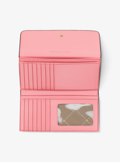Jet Set Large Signature Logo Tri-Fold Wallet Crntion Mlti Crntion Mlti