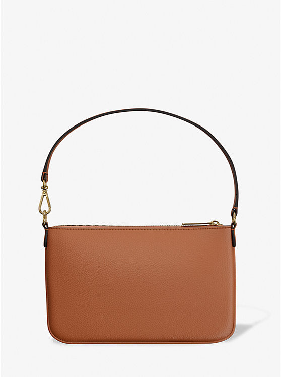 Jet Set Small Pebbled Leather Convertible Wristlet Luggage