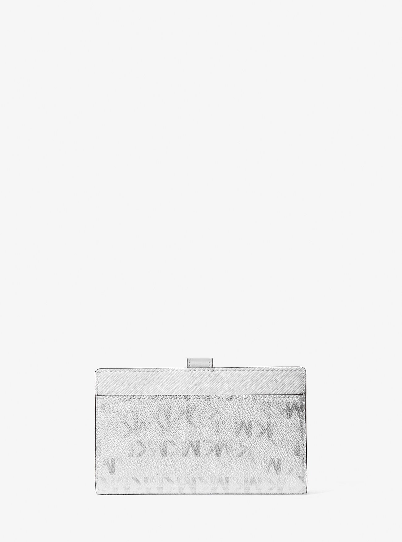 Greenwich Medium Signature Logo Wallet Optic White Optic White