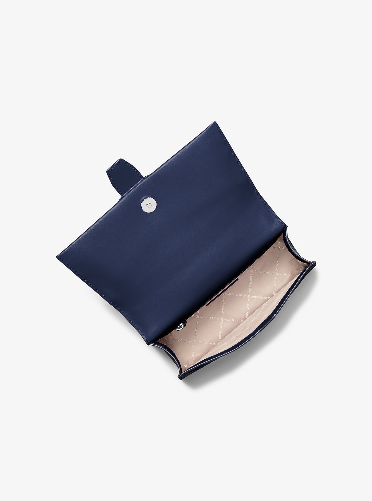 Greenwich Medium Saffiano Leather Satchel Navy Navy