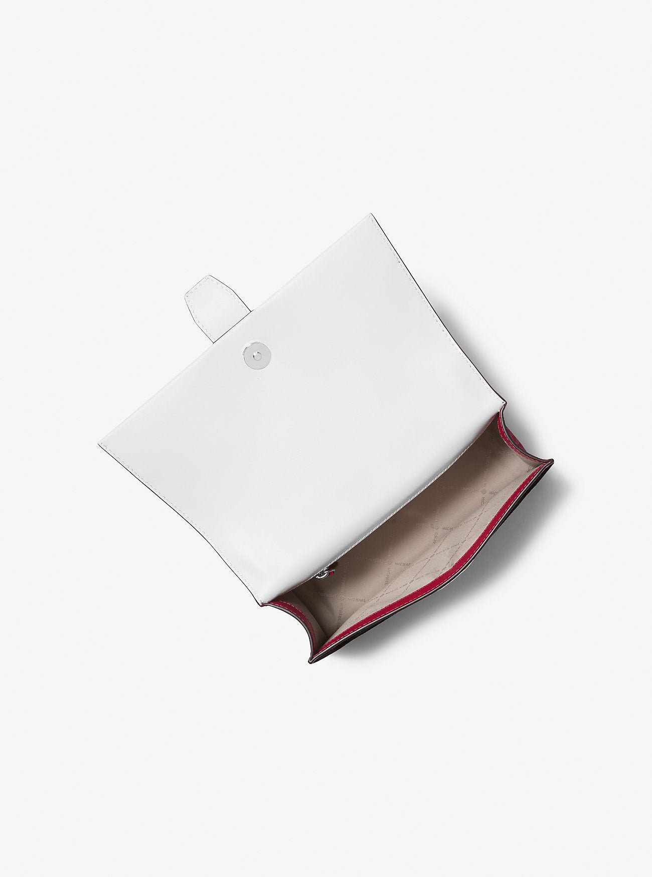 Greenwich Medium Color-Block and Signature Logo Satchel Dark Raspberry Multi Dark Raspberry Multi