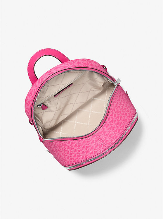 Rhea Medium Signature Logo Backpack Jungle