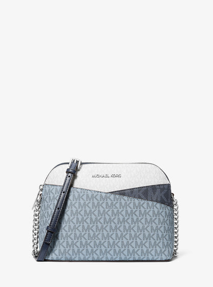 Jet Set Travel Color-Block Signature Logo Crossbody Bag Admirl Multi Admirl Multi