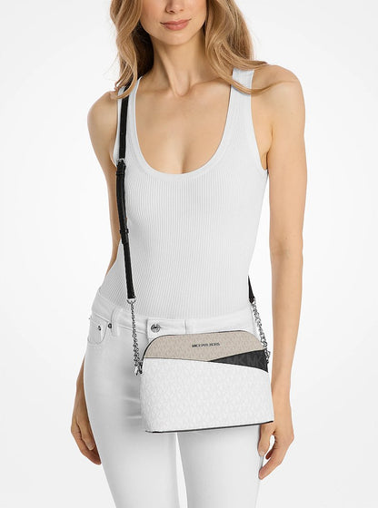 Jet Set Travel Color-Block Signature Logo Crossbody Bag Opwht Multi Opwht Multi