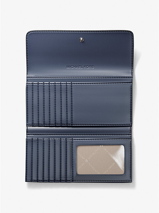 Jet Set Travel Signature Logo Tri-Fold Wallet Admirl Multi