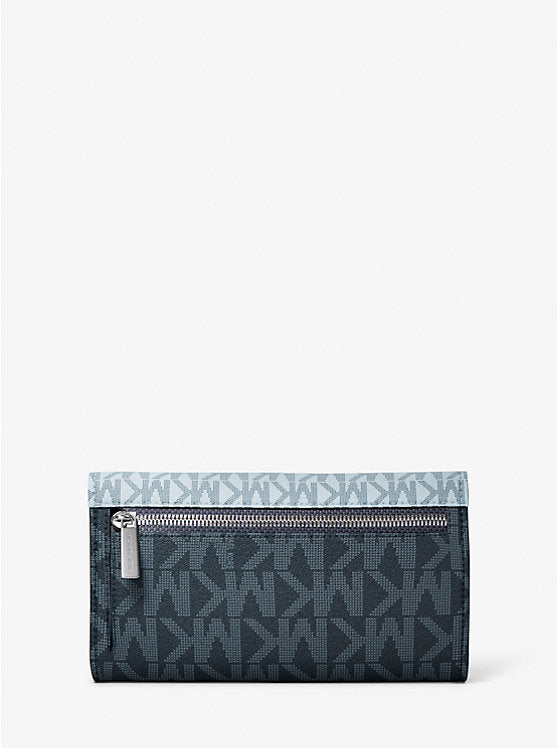 Jet Set Travel Signature Logo Tri-Fold Wallet Admirl Multi
