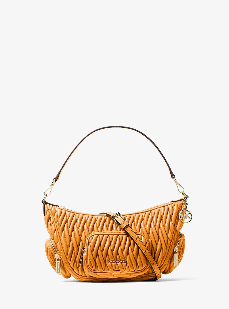 Merritt Matelasse Convertible Crossbody Bag Radiant Orange Radiant Orange
