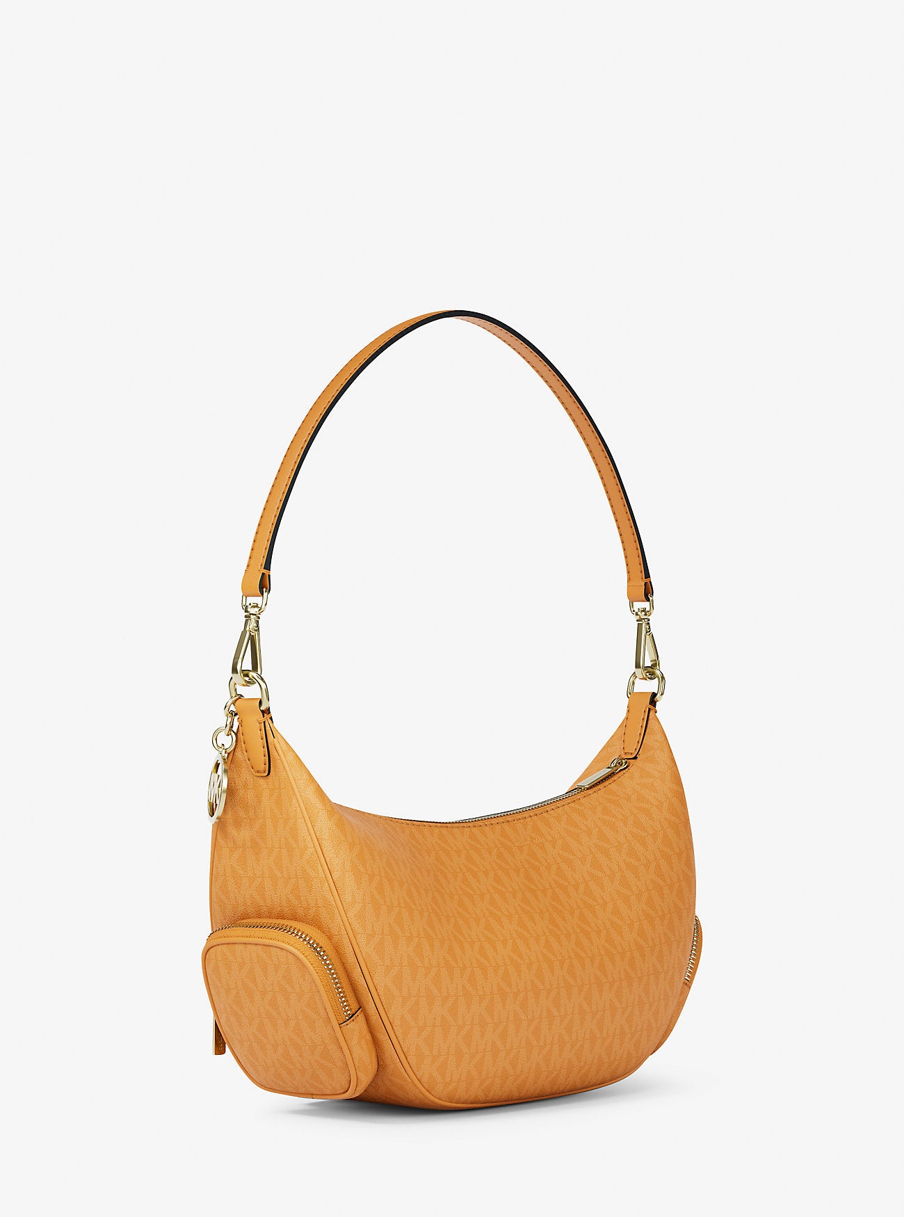 Merritt Medium Signature Logo Convertible Shoulder Bag Radiant Orange Radiant Orange