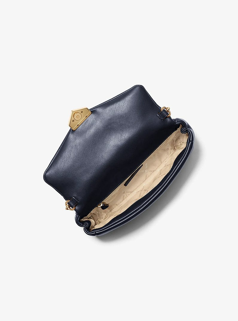 Soho Small Convertible Shoulder Bag Navy Navy