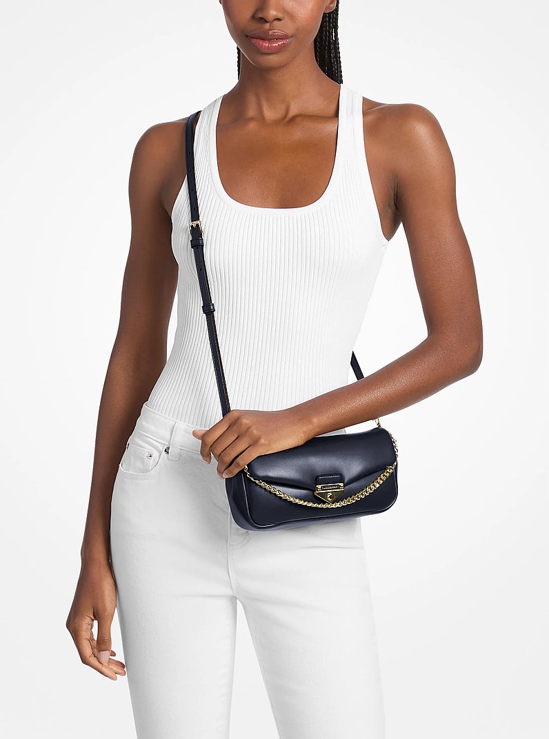 Soho Small Convertible Shoulder Bag Navy Navy