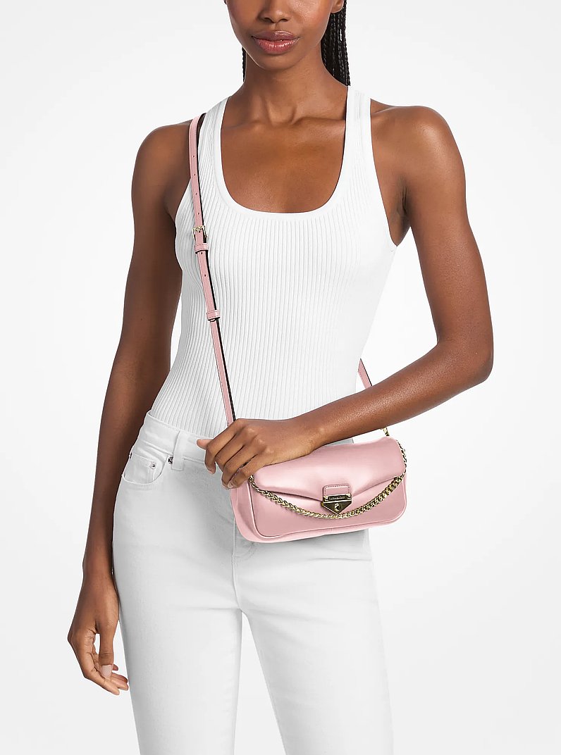 Soho Small Convertible Shoulder Bag Powder Blush Powder Blush