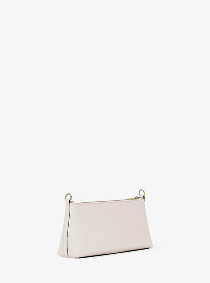 Carson Small Leather Convertible Crossbody Bag Lt Cream Lt Cream