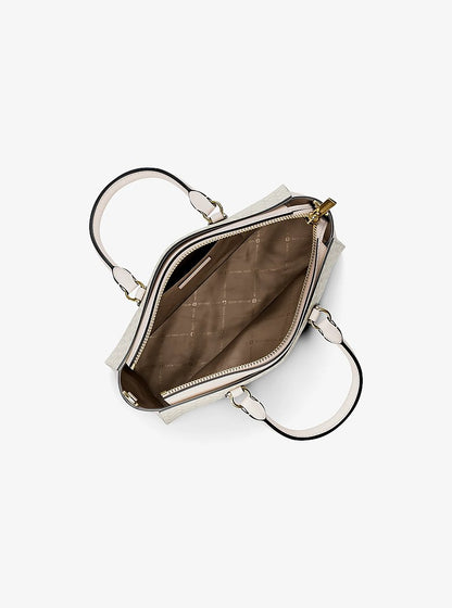 Arden Small Signature Logo Messenger Bag Lt Crm Multi Lt Crm Multi