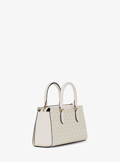 Arden Small Signature Logo Messenger Bag Lt Crm Multi Lt Crm Multi