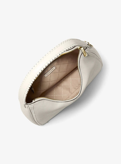 Nayla Medium Hobo Shoulder Bag Lt Cream Lt Cream