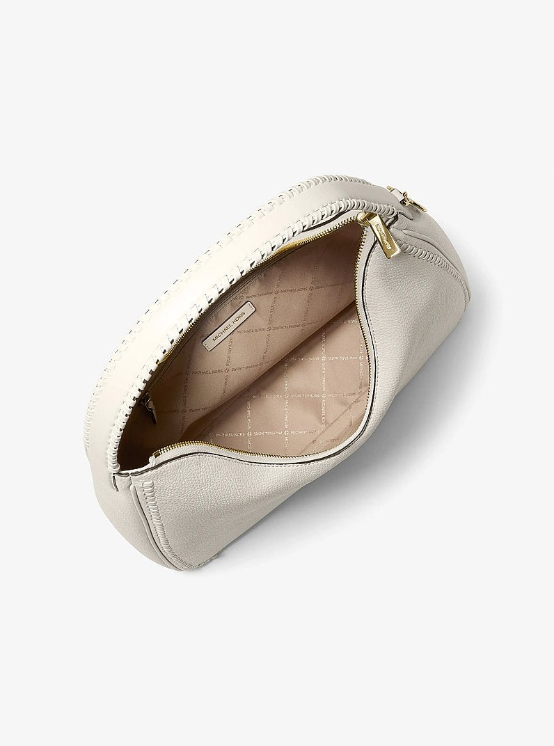 Nayla Medium Hobo Shoulder Bag Lt Cream Lt Cream