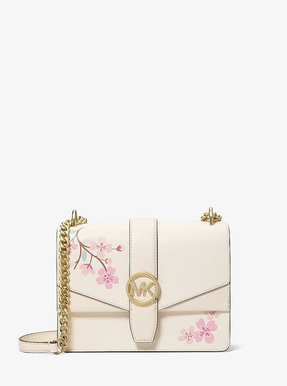 Greenwich Small Embellished Crossbody Bag Lt Crm Multi Lt Crm Multi