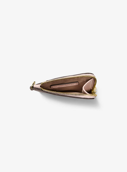 Jet Set Travel Signature Logo Chain Wallet Powder Blush Powder Blush