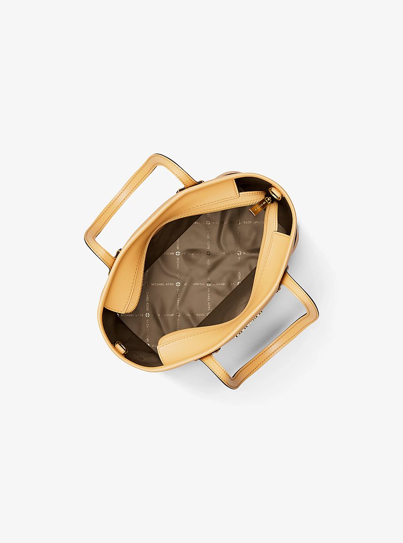 Eva Extra-Small Leather Convertible Tote Bag Honeywheat Honeywheat
