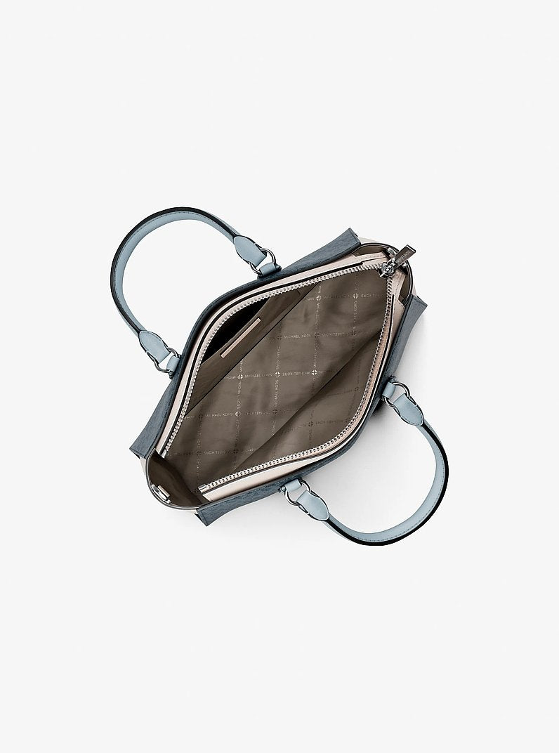 Arden Small Color-Block Signature Logo Messenger Bag Admirl Multi Admirl Multi