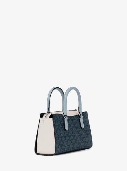 Arden Small Color-Block Signature Logo Messenger Bag Admirl Multi Admirl Multi