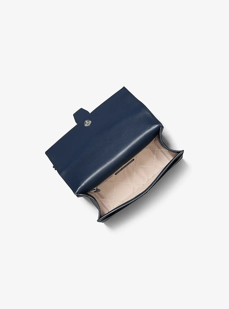 Greenwich Small Floral Embellished Crossbody Bag Navy Navy