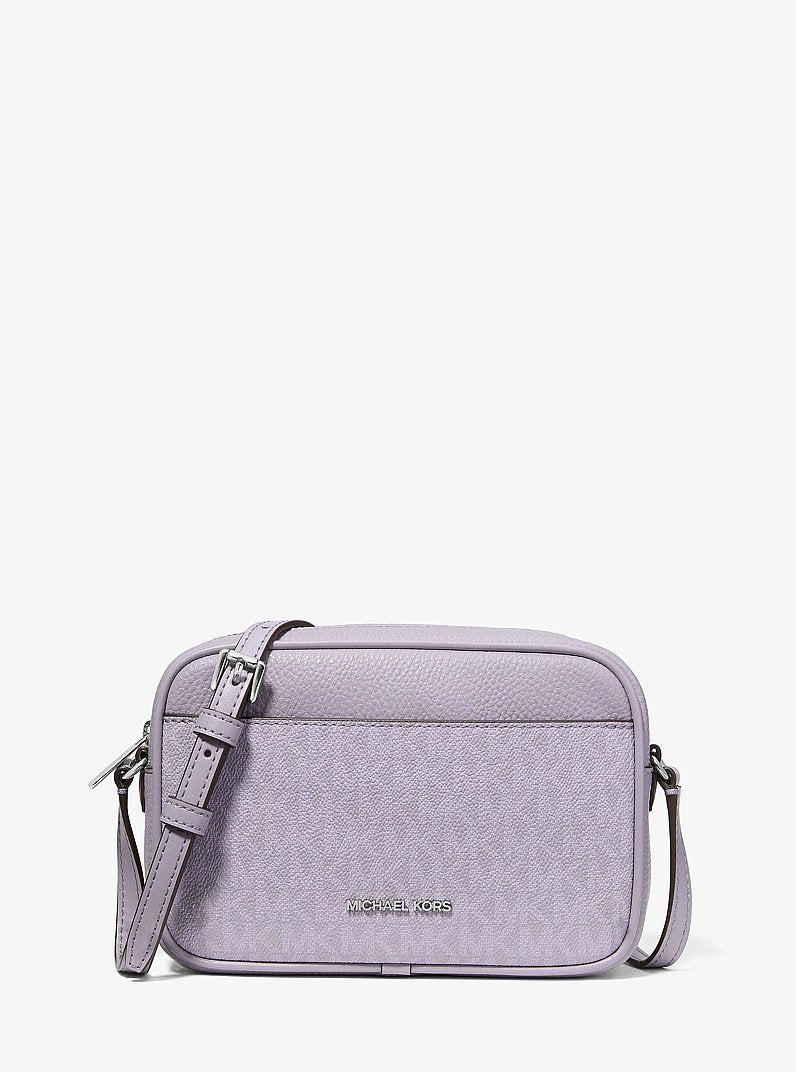 Jet Set Travel Small Signature Logo Camera Crossbody Bag Lilac Lilac