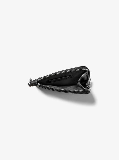 Jet Set Travel Medium Signature Logo Chain Wallet Black Black