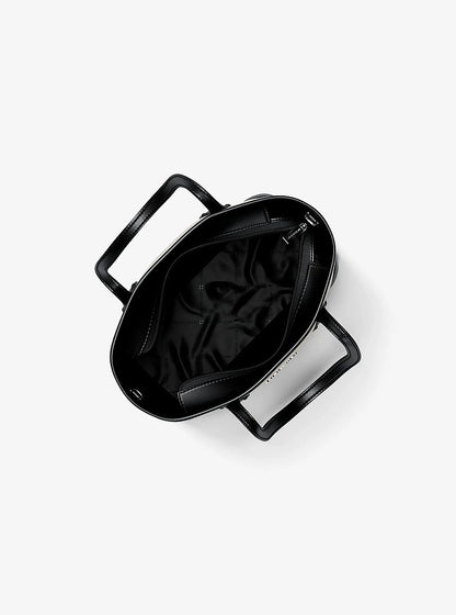 Eva Extra-Small Signature Logo Convertible Crossbody Bag Black Black