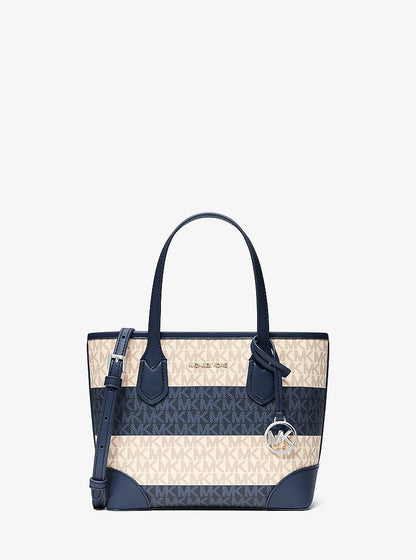 Eva Extra-Small Signature Logo Convertible Crossbody Bag Navy Navy